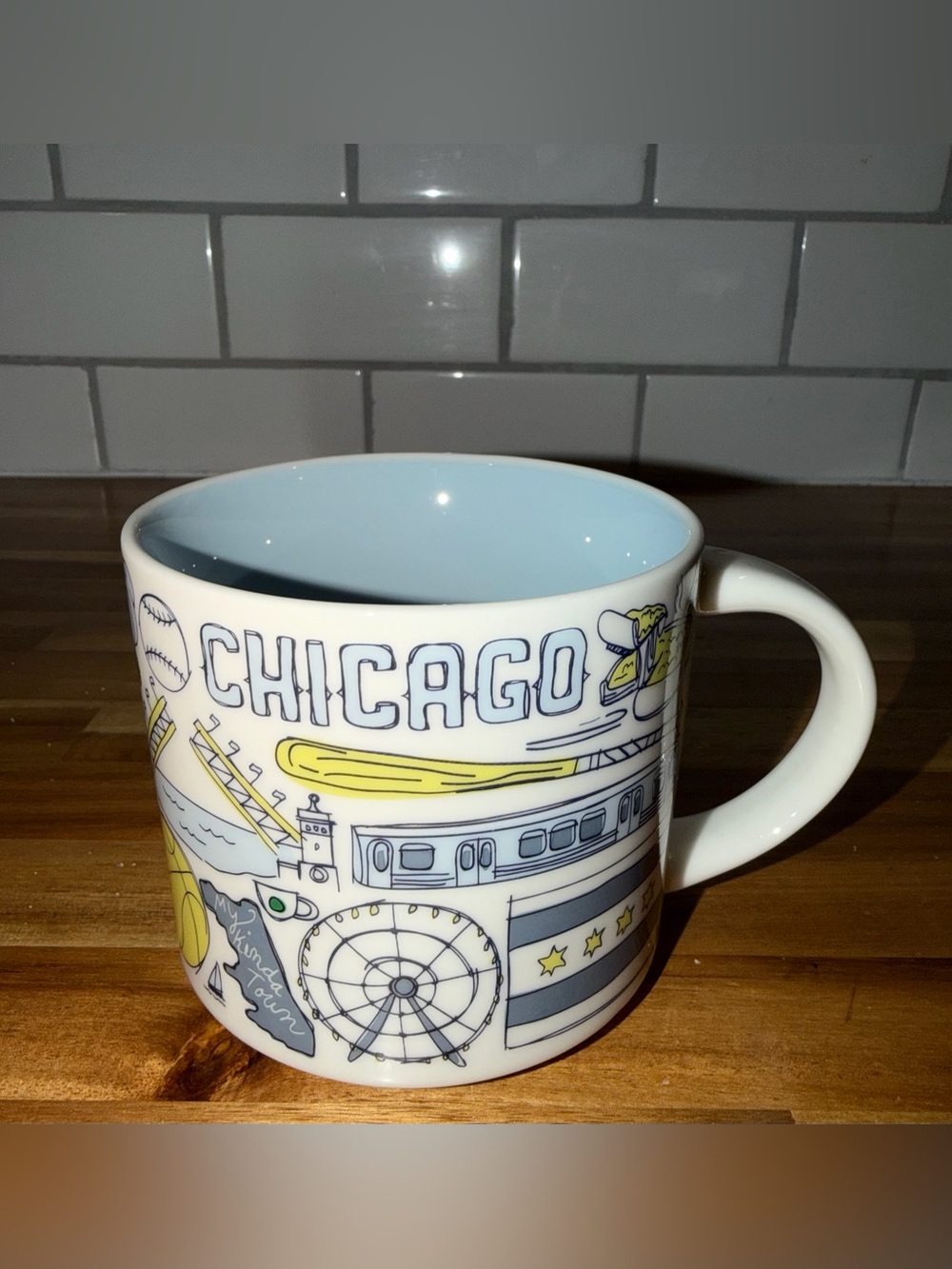 Chicago STARBUCKS Mug Been There Series, Across the Globe Collection, 2020